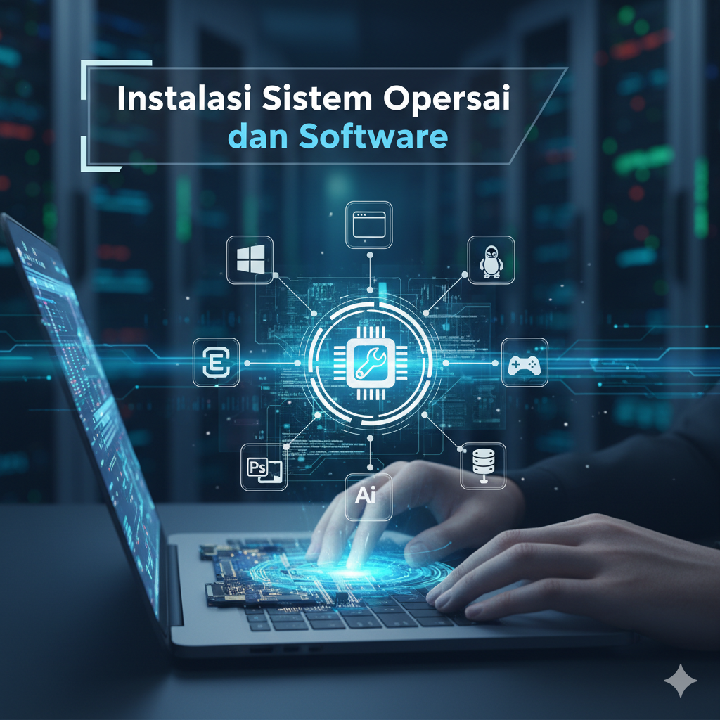 Instalasi Sistem Operasi dan Software